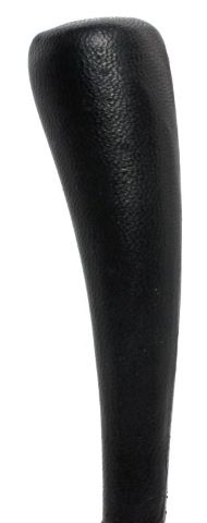 Schwarzes Ziegenleder